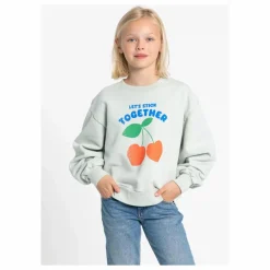 Hundred Pieces Sweat Alba Coton Bio | Vert céladon