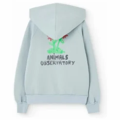 New The Animals Observatory Sweat Beaver Logo | Bleu pâle