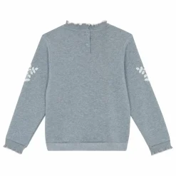 Discount Tartine et Chocolat Sweat Brodé | Gris