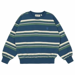 Enfant Main Story Sweats|Sweats*Sweat Bubble Rayé Coton Bio |