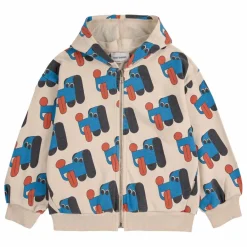 Enfant Bobo Choses Sweats|Sweats*Sweat Capuche Chiens Coton Bio |