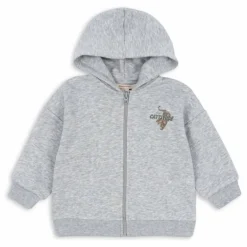 Enfant Konges Sløjd Sweats|Sweats*Sweat Capuche Lou Tigres Coton Bio |