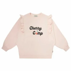 Tocoto Vintage Sweat Cerise Volants ||Enfant Sweats|Sweats