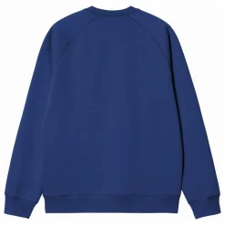 Hot Carhartt WIP Sweat Chase | Bleu électrique