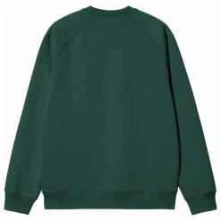 New Carhartt WIP Sweat Chase | Vert foncé