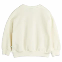 Sale Mini Rodini Sweat City Hall Coton Bio | Ecru