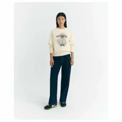 Online Thinking Mu Sweat Cloud Sheep Bonnie Coton Bio | Blanc