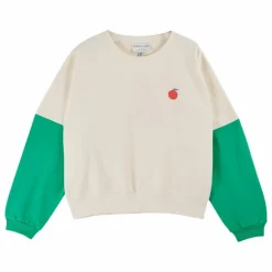 New Emile et Ida Sweat Cody Central Park Coton Bio | Crème