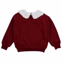 the new society Sweat Col Claudine Angela Coton Bio ||Enfant Sweats|Sweats
