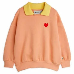 Enfant Mini Rodini Sweats|Sweats*Sweat Col Cœur Coton Bio |