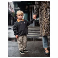 Mini Rodini Sweat Col Panther Coton Bio ||Enfant Sweats|Sweats