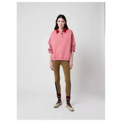 Bobo Choses Sweat Col Polo Oversize Colour Block Coton Bio - Collection Femme ||Femme Sweats