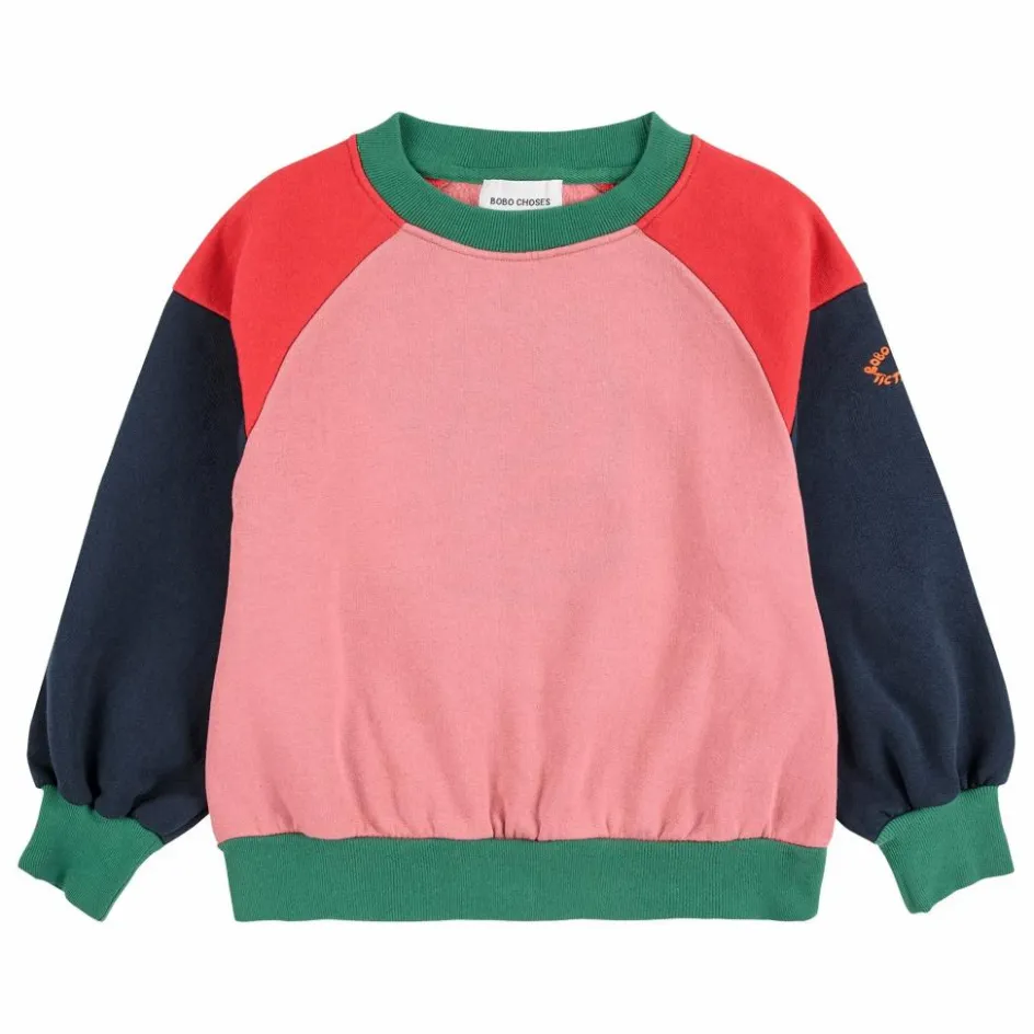 Enfant Bobo Choses Sweats*Sweat Colorblock Coton Bio |