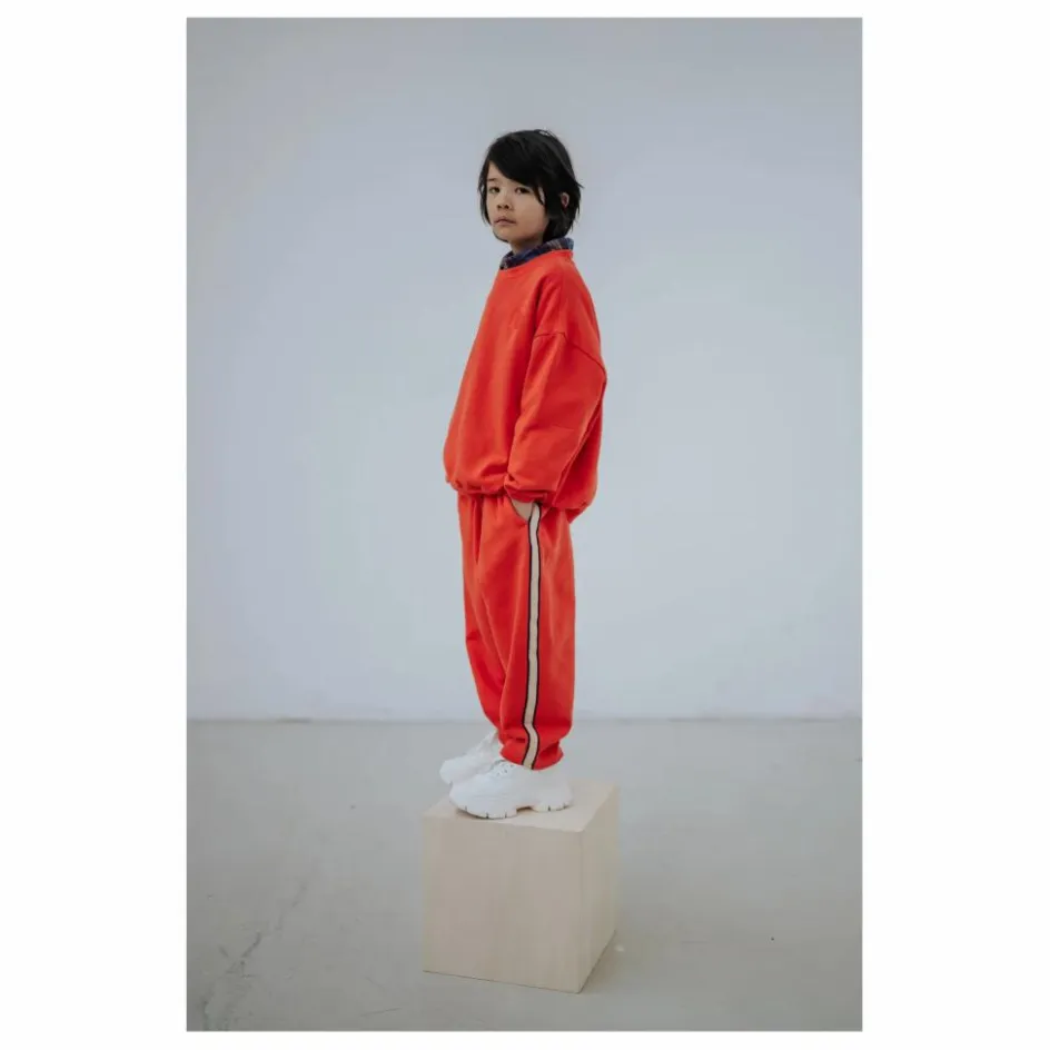 Repose AMS Sweat Cozydrop Coton Bio | Orange