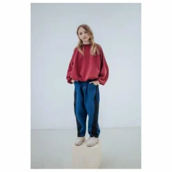 Outlet Repose AMS Sweat Crop Top City Coton Bio | Bordeaux