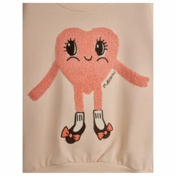 Mini Rodini Sweat Cœur Coton Bio ||Enfant Sweats|Sweats