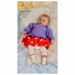 Discount Mini Rodini Sweat Cœur Coton Bio | Violet