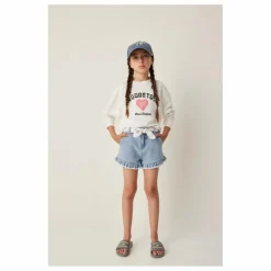 Best Tocoto Vintage Sweat Cœur Woodstock | Blanc