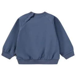 Sale Molo Sweat Disc Smiley Coton Bio | Bleu