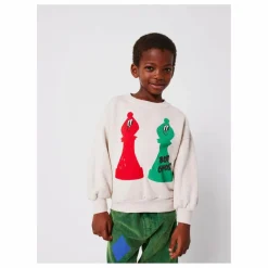 Enfant Bobo Choses Sweats|Sweats*Sweat Echecs Coton Bio |