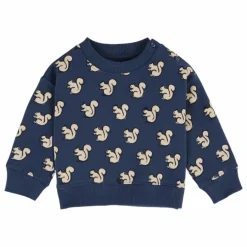 Enfant Emile et Ida Sweats*Sweat Ecureuils Coton Bio |