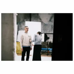 Discount Avnier Sweat Encore V3 Coton Bio | Gris clair