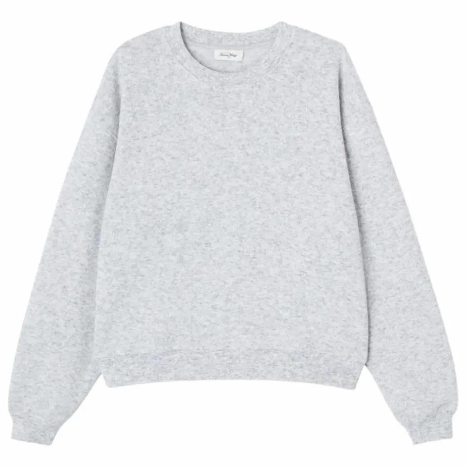 Best American Vintage Sweat Evona | Gris chiné clair