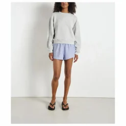 Best American Vintage Sweat Evona | Gris chiné clair