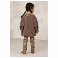New Studio Bohème Sweat Façon Sherpa Ours Coton Bio | Mauve