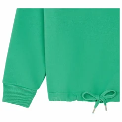 Best SMALLABLE BASICS Sweat Fille A Nouer Molleton Bio | Vert