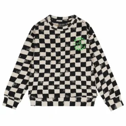 Clearance Tumble N'Dry Sweat Finish Damier Coton Bio | Noir