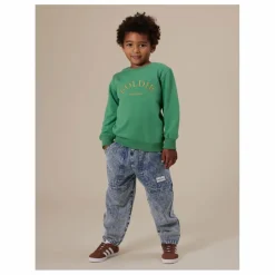 Goldie + Ace Sweat Goldie Crew Brodé Eponge ||Enfant Sweats|Sweats
