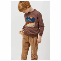 Online Arsène et Les Pipelettes Sweat Gulian Coton Bio | Marron