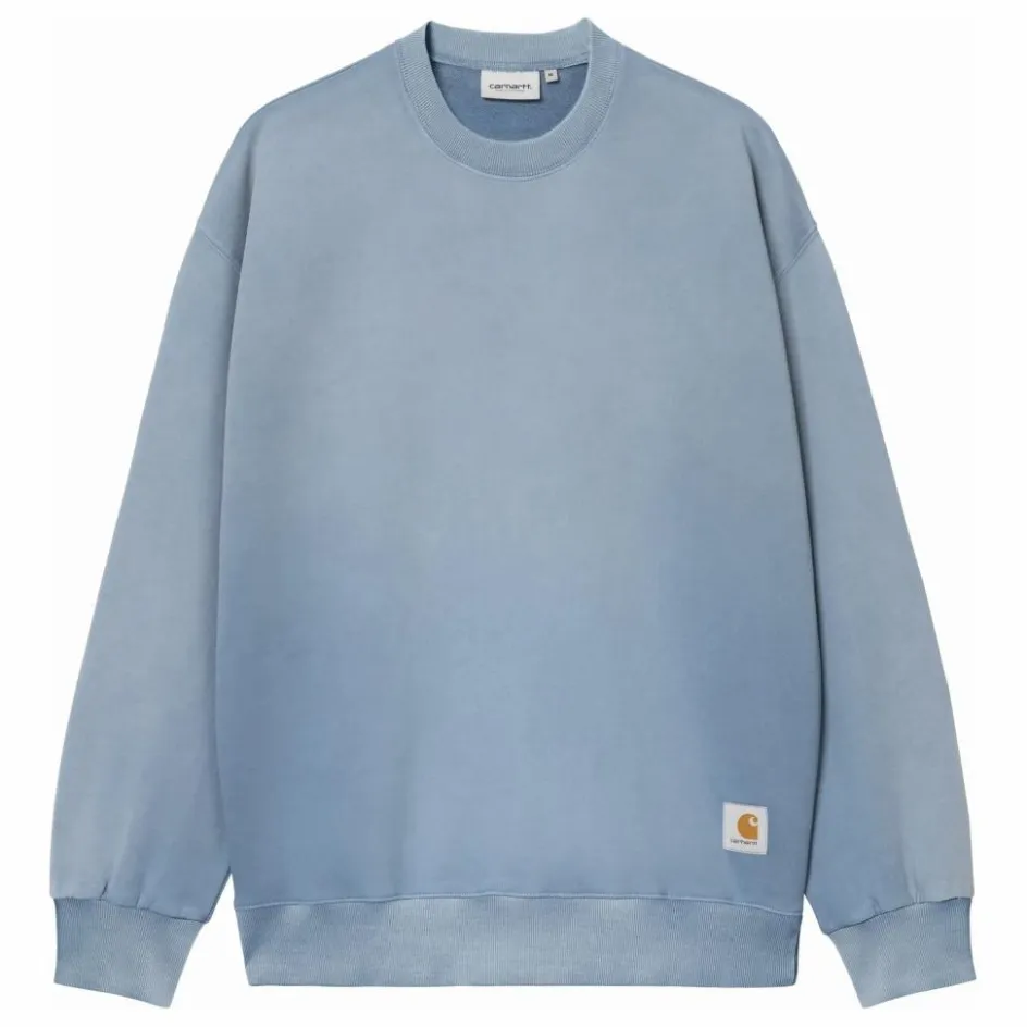 Carhartt WIP Sweat Hudson | Bleu Acier