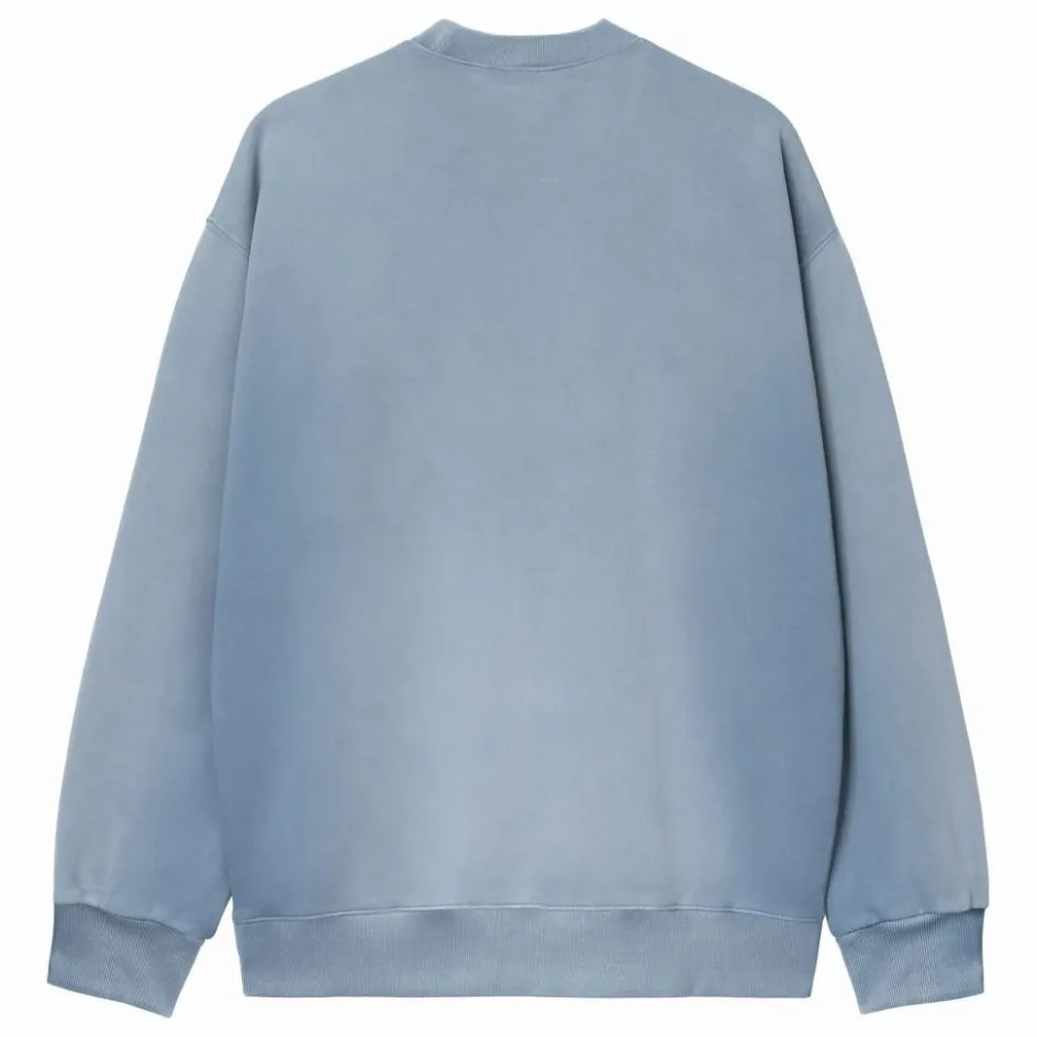 Carhartt WIP Sweat Hudson | Bleu Acier
