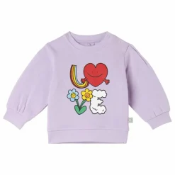 Stella McCartney Kids Sweat Love | Lilas| Sweats