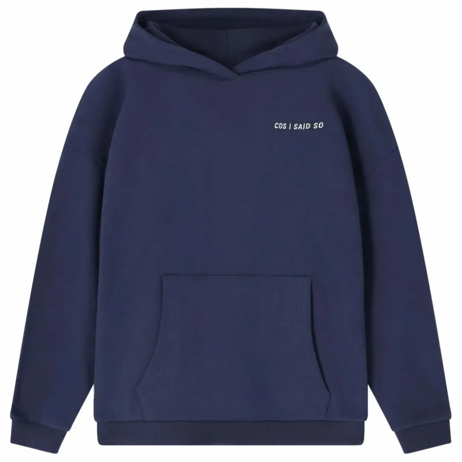 Best Cos I Said So Sweat Main Character Coton Bio | Bleu marine