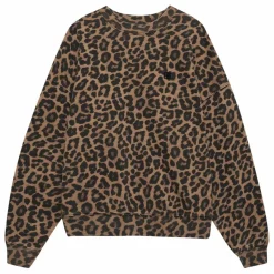Clearance Anine Bing Sweat Miles Léopard | Gris