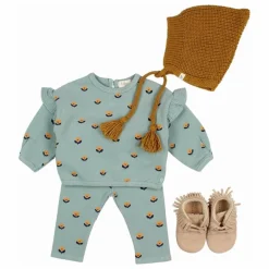 Búho Sweats*Sweat Naïf Volants Coton Bio |