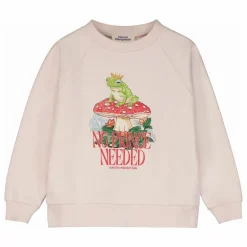 Outlet Maison Mangostan Sweat No Prince Coton Bio | Rose pâle