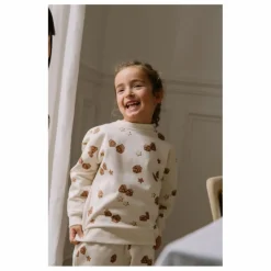 Discount Studio Bohème Sweat Ours Noël Coton Bio | Ecru