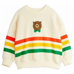 Mini Rodini Sweat Ours Rayures Coton Bio ||Enfant Sweats|Sweats