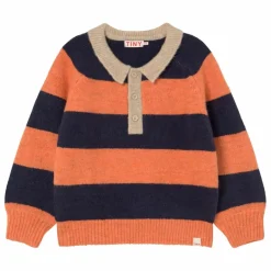 Enfant Tinycottons Sweats|Sweats*Sweat Polo Rayé |