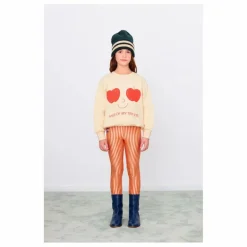 Online Tinycottons Sweat Pommes Coton Bio | Vanille
