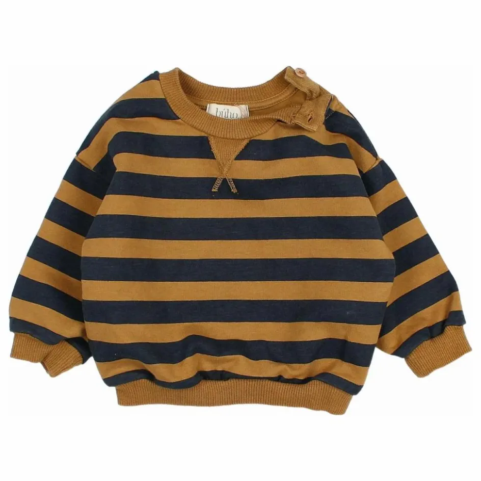 Búho Sweats|Sweats*Sweat Rayures Bébé Coton Bio |