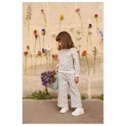 Hot Sweat Rosalia Fleuri Coton Bio | Enfant Sweats|Sweats