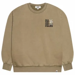 Clearance Hundred Pieces Sweat Ryde Coton Bio | Vert kaki