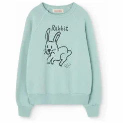 Outlet The Animals Observatory Sweat Shark Lapin | Bleu pâle
