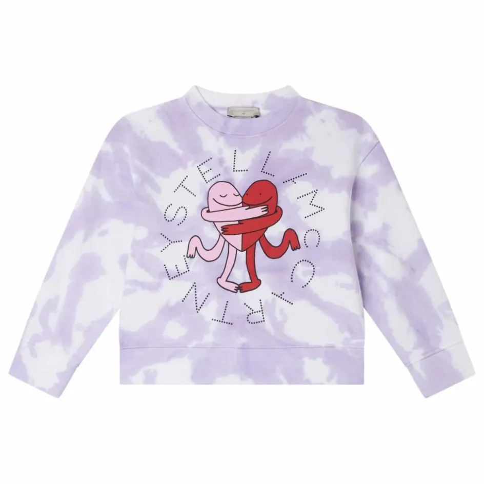 Discount Stella McCartney Kids Sweat Stella Tie And Dye | Lilas tLilas