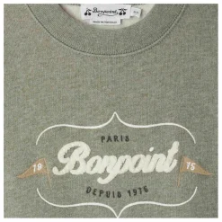 Online Bonpoint Sweat Tonino Molleton Coton Bio | Gris chiné
